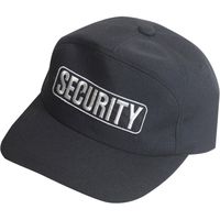 モビメントコスモ 【警備用品】アポロキャップ 黒 SECURITYワッペン付　L 4166B 1個（直送品）