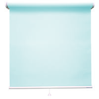 立川機工 ファーステージ ロールスクリーン シースルー 1800×1500mm ブルー TR-5524 1台（直送品）