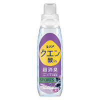 レノア クエン酸in(クエン酸イン) 超消臭 SPORTS リフレッシュリリー 本体 430mL 1個 すすぎ消臭剤 P＆G