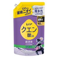 レノア クエン酸in(クエン酸イン) 超消臭 SPORTS リフレッシュリリー 詰め替え 超特大 1110mL 1個 すすぎ消臭剤 P＆G
