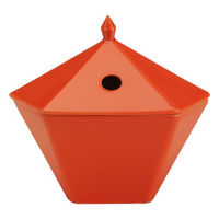 日本香堂 縁香炉 橙 4902125750272 1個（直送品）