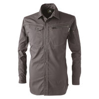 中国産業 2901C's CLUBドビーストレッチT/C 長袖シャツ