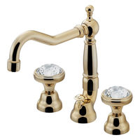 カクダイ 台2ハンドル混合栓アンティGD 153-033-AG 1個（直送品）