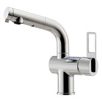 カクダイ シングルレバー混合栓 183-425A-CH (水栓金具) 価格