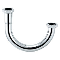 カクダイ ワイドトラップU管32×100 483-202-100 1本（直送品）