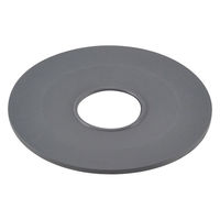 カクダイ ゴムプレート100×45・GY 621-850-G 1枚（直送品）