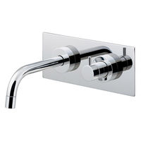 カクダイ 壁ユニット水栓 729-001A-CH 1個（直送品）