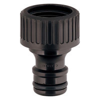 カクダイ ネジ口金マットブラック 791-710-MD 1個（直送品）