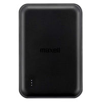 マクセル マグネット式モバイルバッテリー MPC-CM5000BK 1台（直送品）