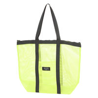 メッシュBIGトートバッグ イエロー LAKOLE/ラコレ