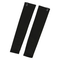 【LAKOLE/ラコレ】 【接触冷感】UVアームカバー(55cm) ブラック