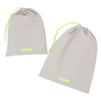 （TRAVEL）巾着MLセット グレー LAKOLE/ラコレ