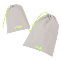 （TRAVEL）巾着SMセット グレー LAKOLE/ラコレ