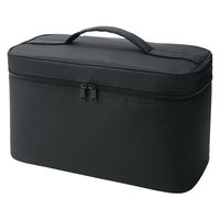 無印良品 ナイロンメイクボックス 黒 Ｌ 約３６×１６．５×２０．５ｃｍ 良品計画