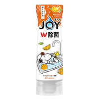 ジョイ JOY W除菌 食器用洗剤 オレンジ 逆さボトル 240mL 1個 スヌーピーコラボデザイン P＆G