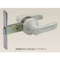 アルファ 間仕切用樹脂レバー錠 アイボリー 32M65-PLV 100 1セット 68-5103-13（直送品）