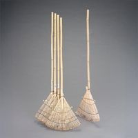 エスコ 430x1460mm 熊手(竹・5本組) EA650RA-13A 1組（直送品）