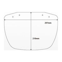 シャルマン シャルマンシールド 専用高機能フィルム 2枚入 CS60A 1袋(2枚) 67-9343-54（直送品）