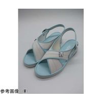 山一 消臭クロスサンダル ブルー M 7602BLM 1足 68-0793-30（直送品）