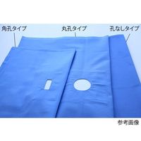 ティティメディカル 布ドレープ 60×60cm 丸孔Φ3 B0010-05118-02 1枚 63-5736-18（直送品）