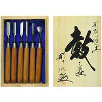 嘉孝製作所 彫刻小道具 6本組 63-5473-77 1組（直送品）