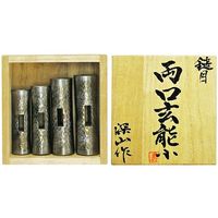 嘉孝製作所 鎚目両口玄能 桐箱入 小 4PC 1個 63-5475-53（直送品）