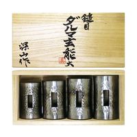 嘉孝製作所 鎚目ダルマ玄能 桐箱入 大 4PC 1個 63-5475-55（直送品）