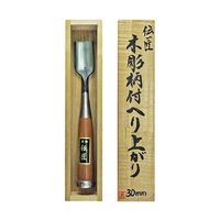 嘉孝製作所 伝匠 木彫柄付へり上がり 桐箱入 30mm 1個 63-5476-22（直送品）