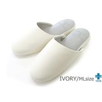 ティティメディカル 抗菌 GUEST IT スリッパ アイボリー M レディース 65-1861-46 1足（直送品）
