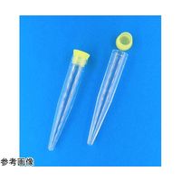 グローバルサイエンス 尿沈渣スピッツ2号 黄キャップ付(組込) 1箱(50本×20袋) 10421 1箱(1000本) 65-8122-83（直送品）