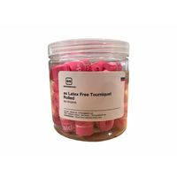 イマムラ esラテックスフリー駆血帯 ロールタイプ ストロベリー 40本入 ES-TR100HS-56 1箱(40本) 65-4358-28（直送品）