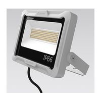 グッド・グッズ LED投光器 50W 7300LM 通気弁付 電球色 LD50W-DQ 1台 67-6434-07（直送品）