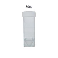 ユーケンサイエンス 喀痰容器 50mL 100本×5袋入 TYS-50ML 1箱(500本) 67-5251-22（直送品）