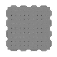 東栄 ウルトラベースフロア チャコールグレー灰色 UBF-PNL-GRY 1枚 64-3939-60（直送品）