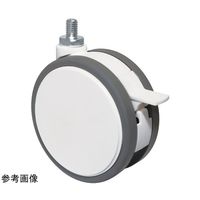 東海キャスター 双輪キャスター φ100mm 自在S付 ネジ式 20個入 FW100N12SL-14 1箱(20個) 65-8105-71（直送品）