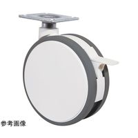 東海キャスター 双輪キャスター φ130mm 自在S付 プレート式 20個入 FW130S 1箱(20個) 65-8105-77（直送品）