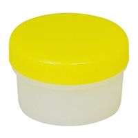 アズワン モレナイ軟膏容器 Eー24 黄 100個入 67-9230-75 1箱(100個)（直送品）