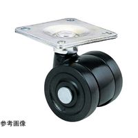 東海キャスター 双輪キャスター φ40 自在 プレート式 TX40F26X26 1個 65-9140-63（直送品）