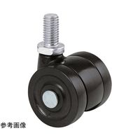 東海キャスター 双輪キャスター φ40 自在 ネジ式 TX40N3L-12 1個 65-9140-64（直送品）