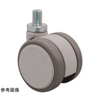 東海キャスター 双輪キャスター φ50 自在 ネジ式 F050N4P20L-16 1個 65-8299-76（直送品）