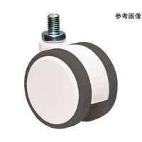 東海キャスター 双輪キャスター φ60 自在 ネジ式 FW060N4P20L-16 1個 65-6898-15（直送品）