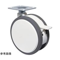 東海キャスター 双輪キャスター φ100mm 自在S付 プレート式 20個入 FW100S 1箱(20個) 65-8105-59（直送品）