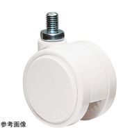 東海キャスター 双輪キャスター φ60 自在 ネジ式 TFW60N4P20L-16 1個 65-8730-97（直送品）