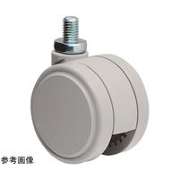 東海キャスター 双輪キャスター φ60 自在 ネジ式 TF60N4P20L-16 1個 65-8730-81（直送品）