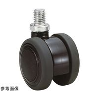 東海キャスター 双輪キャスター φ50 自在 ネジ式 TE50N4P20L-16 1個 65-8728-37（直送品）