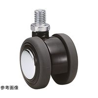 東海キャスター 双輪キャスター φ50 自在 ネジ式 TE50N4CRP20L-16 1個 65-8728-57（直送品）