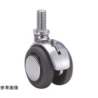 東海キャスター 双輪キャスター φ40 自在ストッパー付 ネジ式 MY4EN3SL-12 1個 65-9139-96（直送品）