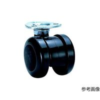 東海キャスター 双輪キャスター φ40 自在 プレート式 TY40BF26X26 1個 65-8880-85（直送品）