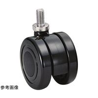 東海キャスター 双輪キャスター φ60 自在 ネジ式 TY60N4P20L-16 1個 65-8881-42（直送品）