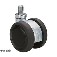 東海キャスター 双輪キャスター φ50 自在 ネジ式 AE50N4BP20L-16 1個 65-8880-41（直送品）